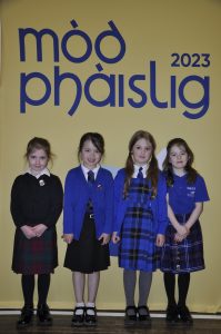 “You have such beautiful voices”: primary pupils shine at Mòd