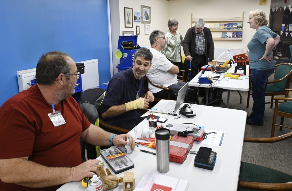 Repair café shows Fort William the beauty of fixing