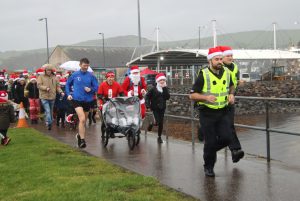 Santas spotted dashing through Campbeltown