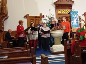 Carols raise hundreds of pounds for dementia support