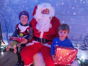 Santa’s grotto comes to Lochgilphead