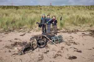 Scout groups join forces to clean up Kintyre’s beaches