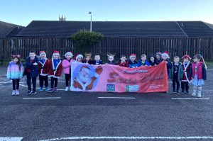 Pupils get active in the name of Santa