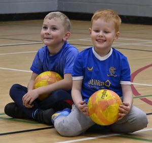 Future footballers score tips on the beautiful game