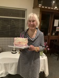 Birthday surprise at Lamlash Ladies prizegiving